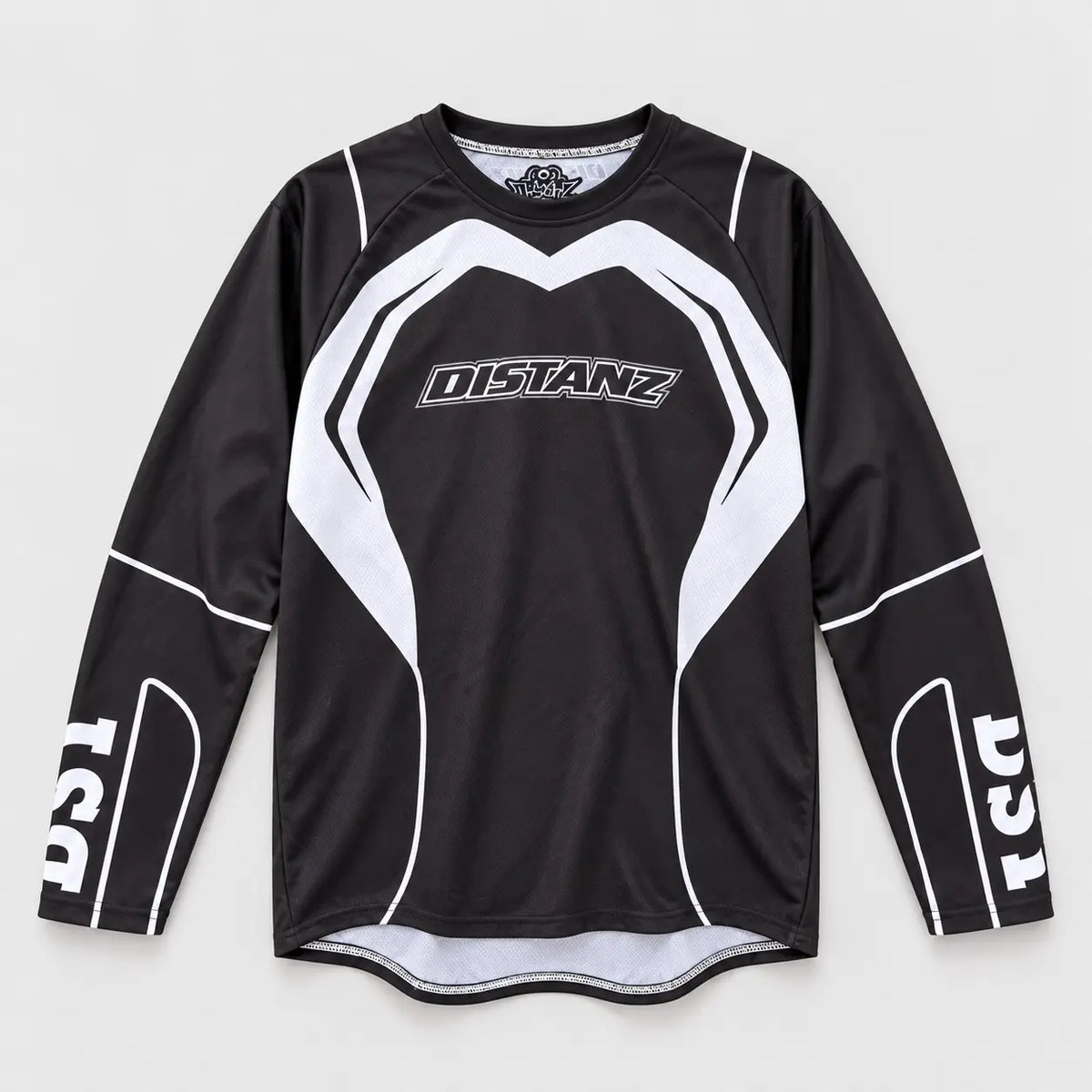 Front view of the black Midnight 22 Motocross Jersey