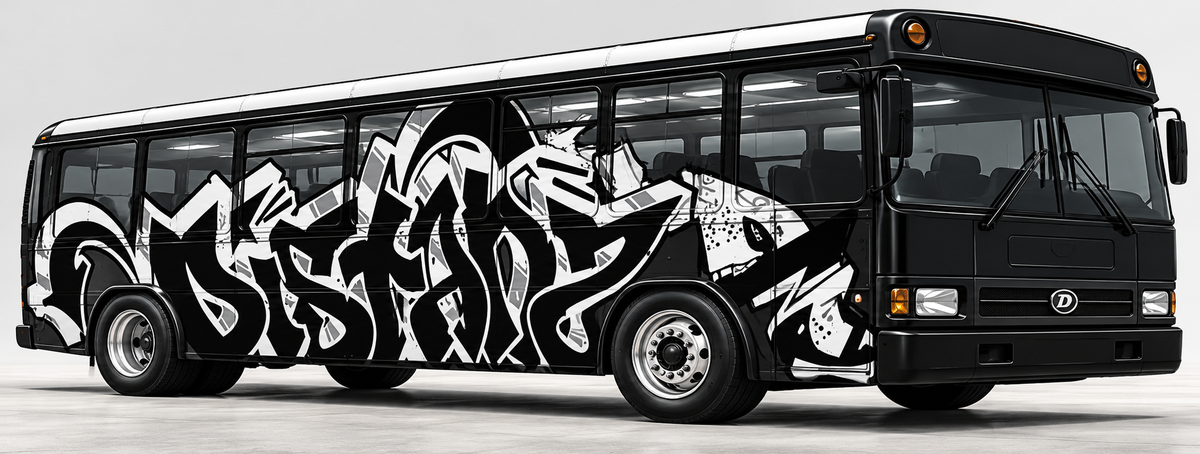 High-quality DISTANZ custom mobile clothing shop bus